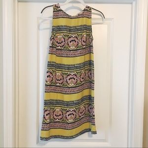 LOFT Floral Patterned Shift Dress • XSmall